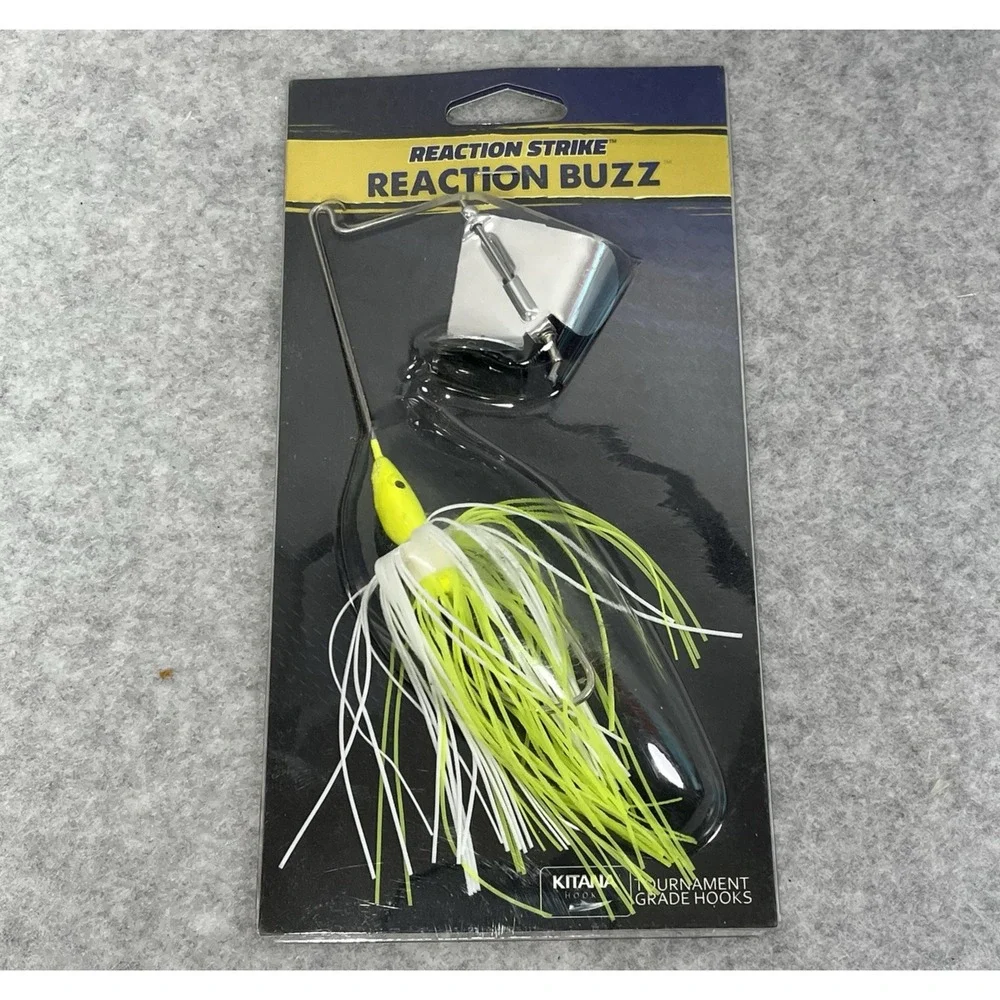 Reaction Strike Buzz Lure RSBUZZ3/8-CW  Dobyns D-Blade Advantage ADV1/2A07 White
